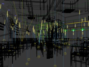 restaurant teahouse cafe drinks clubhouse 89 Modello 3D