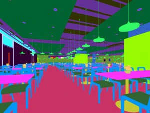 restaurant teahouse cafe drinks clubhouse 90 3D Model