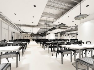 restaurant teahouse cafe drinks clubhouse 90 Modelo 3D