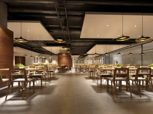 restaurant teahouse cafe drinks clubhouse 90 3D Model