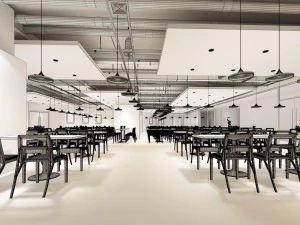 restaurant teahouse cafe drinks clubhouse 90 3D Model