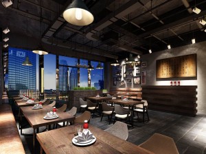 restaurant teahouse cafe drinks clubhouse 91 Modello 3D