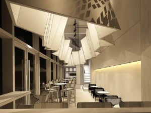 restaurant teahouse cafe drinks clubhouse 92 3D Model