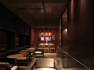 restaurant teahouse cafe drinks clubhouse 92 3D Model
