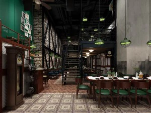 restaurant teahouse cafe drinks clubhouse 94 3D Model