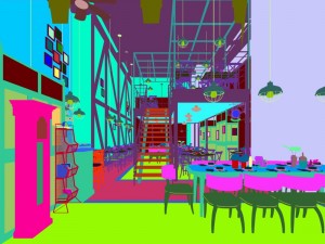 restaurant teahouse cafe drinks clubhouse 94 3D मॉडल