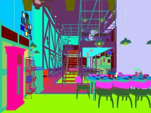 restaurant teahouse cafe drinks clubhouse 94 3D Model