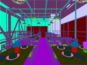 restaurant teahouse cafe drinks clubhouse 94 3D Model