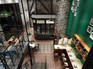 restaurant teahouse cafe drinks clubhouse 94 3D मॉडल