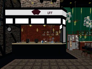 restaurant teahouse cafe drinks clubhouse 94 3D Model