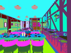restaurant teahouse cafe drinks clubhouse 94 3D मॉडल