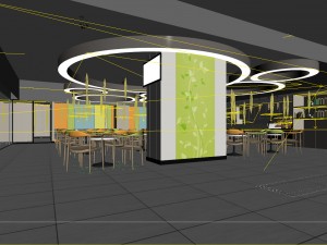 restaurant teahouse cafe drinks clubhouse 98 Modello 3D