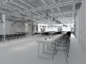 restaurant teahouse cafe drinks clubhouse 99 3D Model