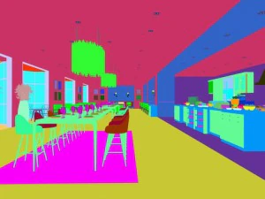 restaurant teahouse cafe drinks clubhouse 100 3D Model