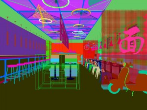 restaurant teahouse cafe drinks clubhouse 102 Modelo 3D
