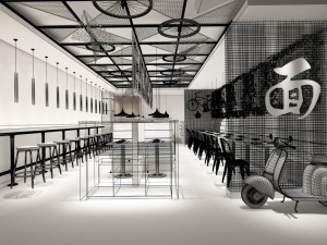 restaurant teahouse cafe drinks clubhouse 102 Modelo 3D