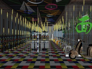 restaurant teahouse cafe drinks clubhouse 102 Modelo 3D