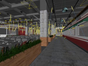 restaurant teahouse cafe drinks clubhouse 106 3D मॉडल