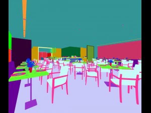 restaurant teahouse cafe drinks clubhouse 107 3D Model