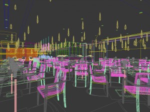 restaurant teahouse cafe drinks clubhouse 107 Modelo 3D
