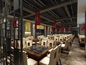 restaurant teahouse cafe drinks clubhouse 109 3D Model
