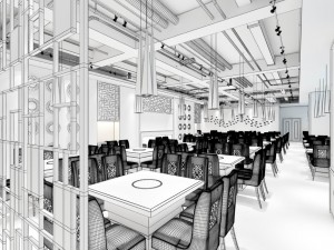 restaurant teahouse cafe drinks clubhouse 109 3D Model