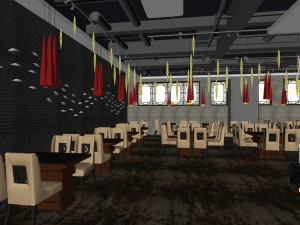 restaurant teahouse cafe drinks clubhouse 109 3D Model