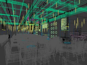 restaurant teahouse cafe drinks clubhouse 109 3D Model