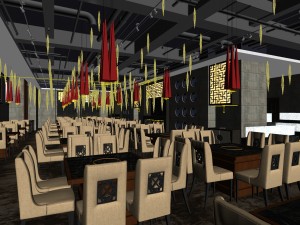 restaurant teahouse cafe drinks clubhouse 109 3D Model