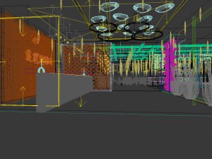restaurant teahouse cafe drinks clubhouse 109 3D Model