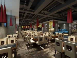 restaurant teahouse cafe drinks clubhouse 109 3D Model
