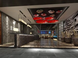 restaurant teahouse cafe drinks clubhouse 109 3D Model