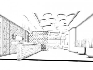 restaurant teahouse cafe drinks clubhouse 109 3D Model