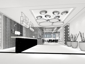 restaurant teahouse cafe drinks clubhouse 109 3D Model