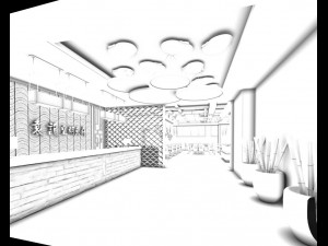 restaurant teahouse cafe drinks clubhouse 109 3D Model