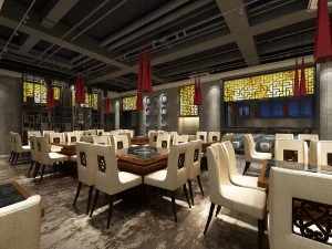 restaurant teahouse cafe drinks clubhouse 109 3D Model