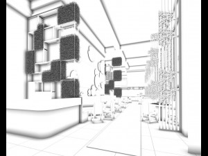 restaurant teahouse cafe drinks clubhouse 110 3D-Modell