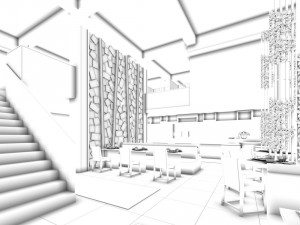 restaurant teahouse cafe drinks clubhouse 110 3D-Modell