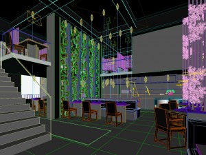 restaurant teahouse cafe drinks clubhouse 110 3D-Modell