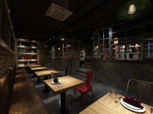 restaurant teahouse cafe drinks clubhouse 111 3D Model