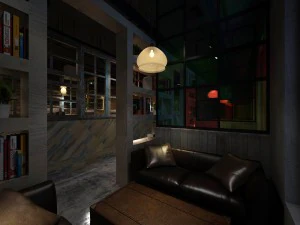 restaurant teahouse cafe drinks clubhouse 111 3D Model