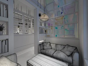 restaurant teahouse cafe drinks clubhouse 111 3D Model