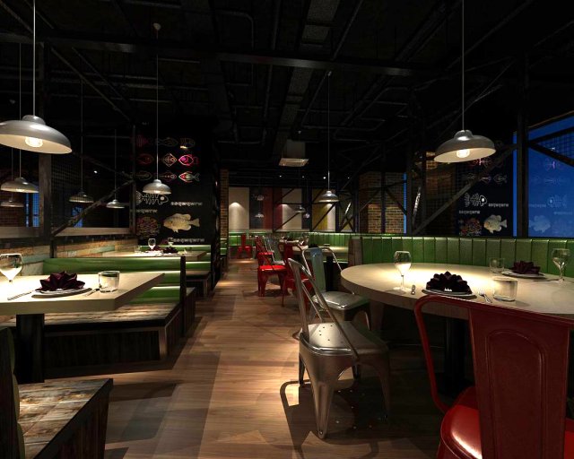 restaurant teahouse cafe drinks clubhouse 112 3D मॉडल .c4d .max .obj .3ds .fbx .stl .blend 