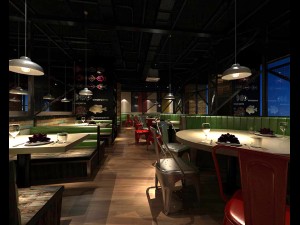 restaurant teahouse cafe drinks clubhouse 112 3D 모델