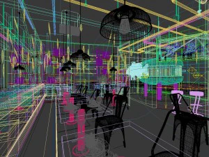 restaurant teahouse cafe drinks clubhouse 112 3D Model
