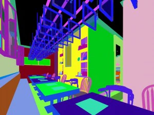 restaurant teahouse cafe drinks clubhouse 113 3D Model