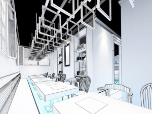 restaurant teahouse cafe drinks clubhouse 113 3D Model