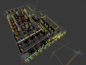 restaurant teahouse cafe drinks clubhouse 113 3D Model