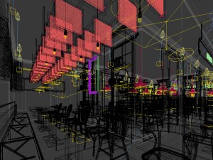 restaurant teahouse cafe drinks clubhouse 113 3D Model