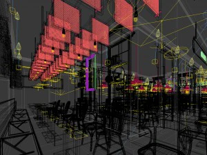 restaurant teahouse cafe drinks clubhouse 113 3D Model